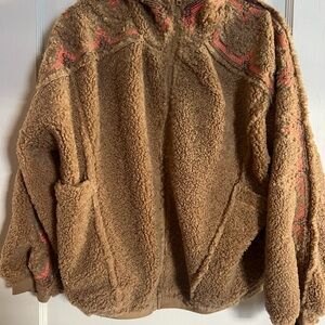 Cozy Brown Sherpa Jacket